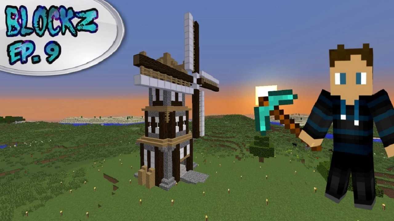 Blockz SMP Ep. 9 - Vindmølle !