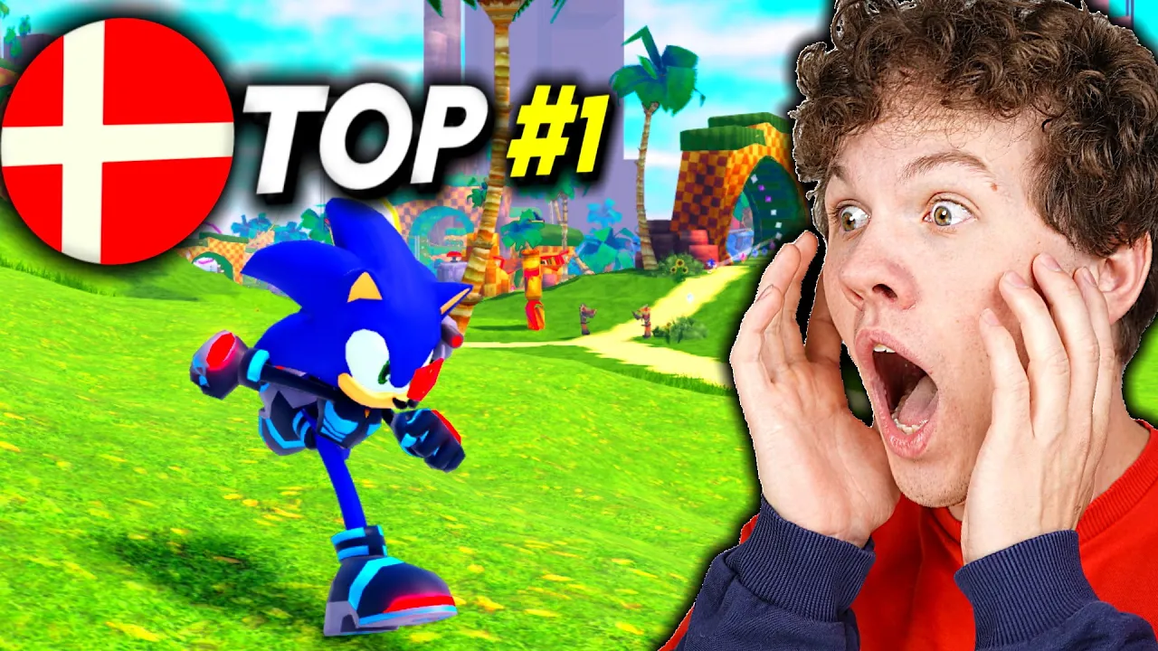 DEN BEDSTE YOUTUBER I SONIC SPEED SIMULATOR!