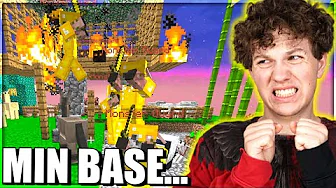 Min base brændte ned til grunden... - Dansk One Block #5