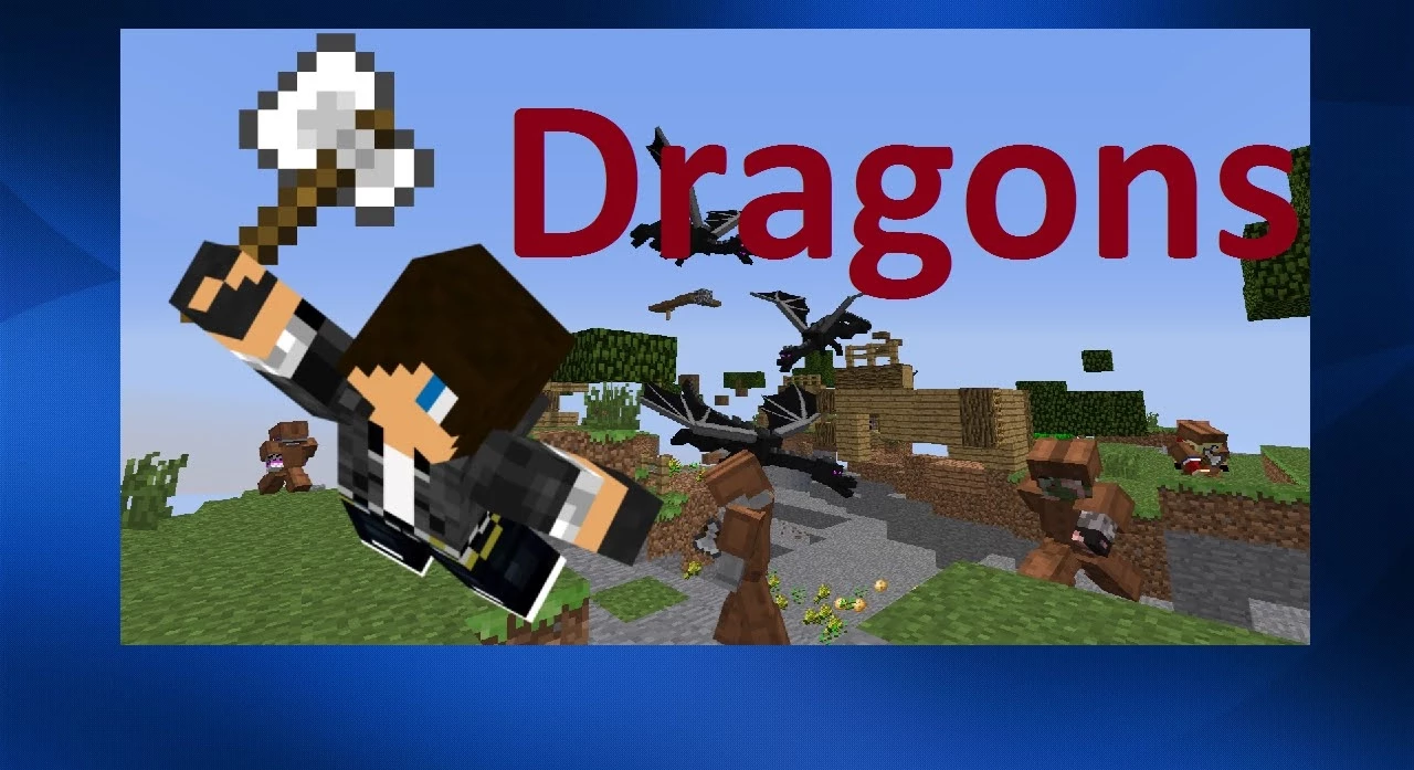 Minecraft MiniGame - Dragons!!
