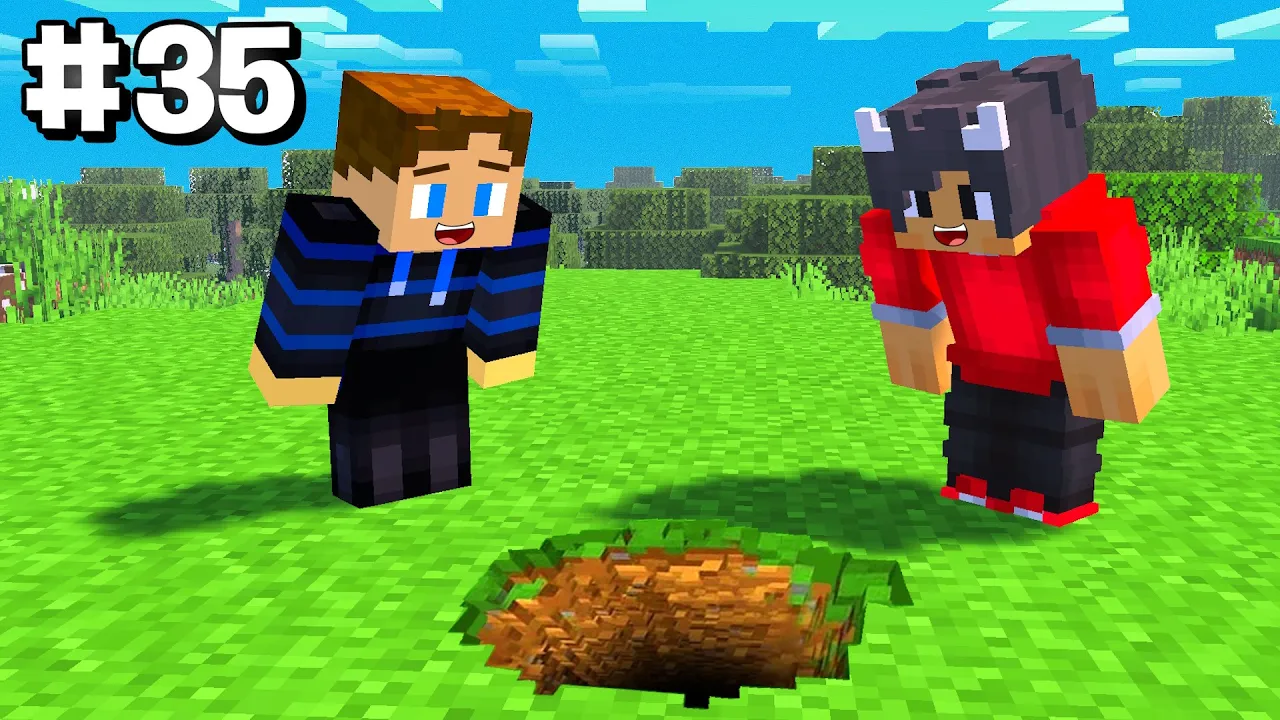 VI BYGGER EN HEMMELIG FÆLDE! - Minecraft Vulkanen #35