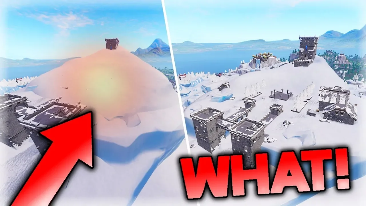 POLAR PEAK SMELTER!!💦 - Dansk Fortnite