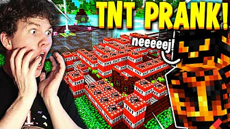 JEG SPRINGER MRSPYPLANTS BASE MED TNT PRANK!! - Prank Wars #31