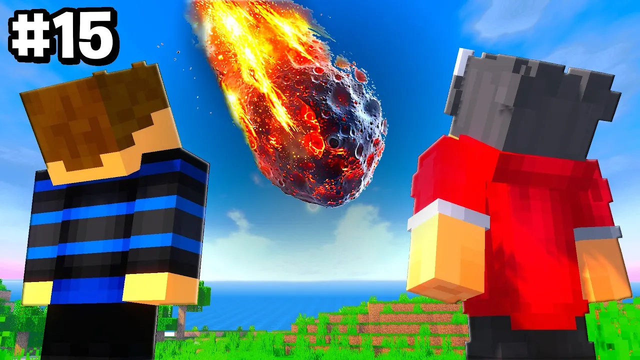 EN KÆMPE METEOR! - Minecraft Vulkanen #15