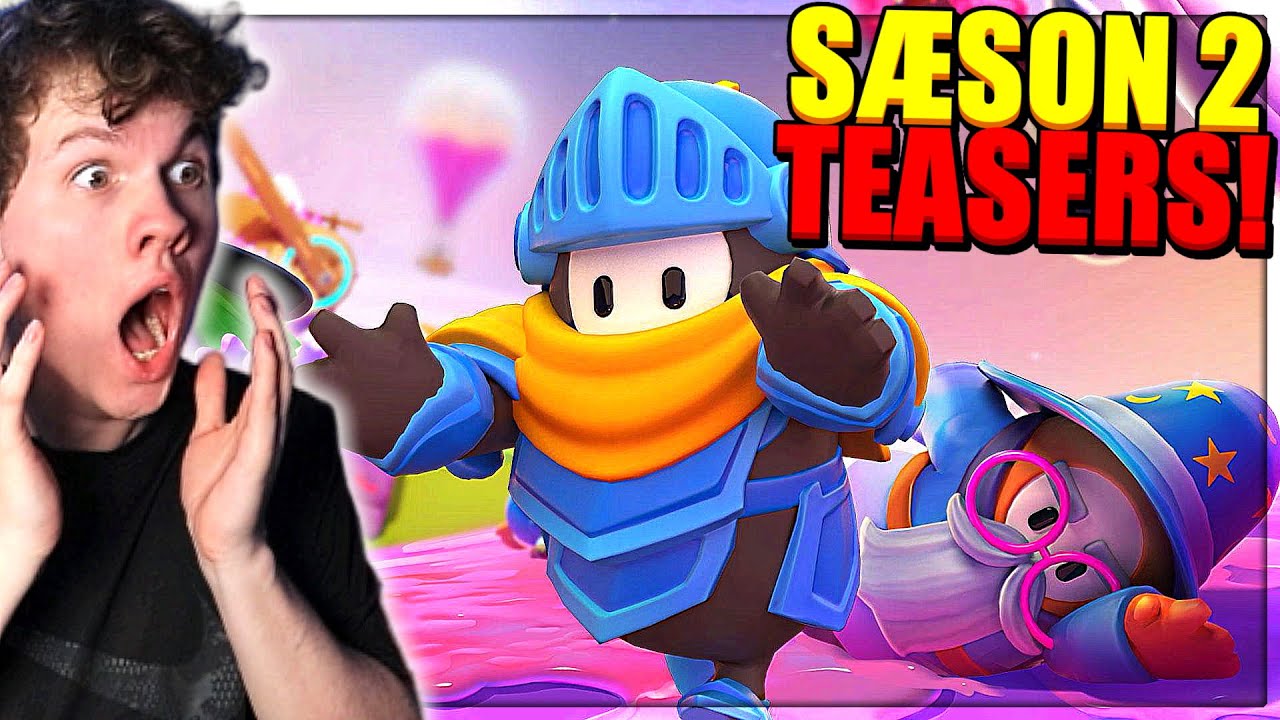 DETTE ER ALLE LEAKS/TEASERS TIL SÆSON 2!! - Dansk Fall Guys Highlights