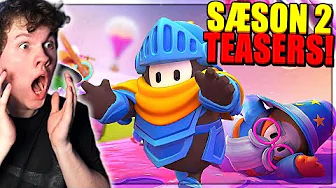 DETTE ER ALLE LEAKS/TEASERS TIL SÆSON 2!! - Dansk Fall Guys Highlights