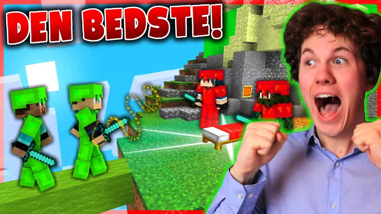 VINDER I BEDWARS MED *MÅSKE* DANMARKS BEDSTE TIL PVP!!