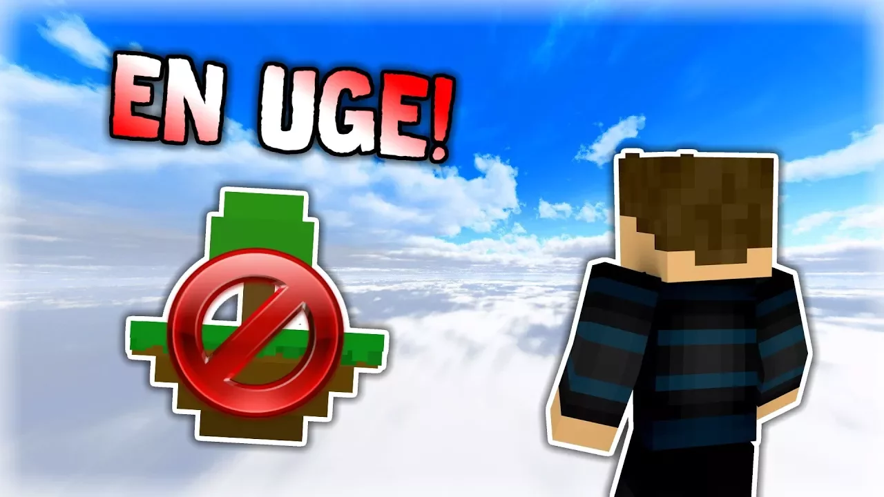 EN UGE VÆK FRA ØEN!! - Skyblock #26
