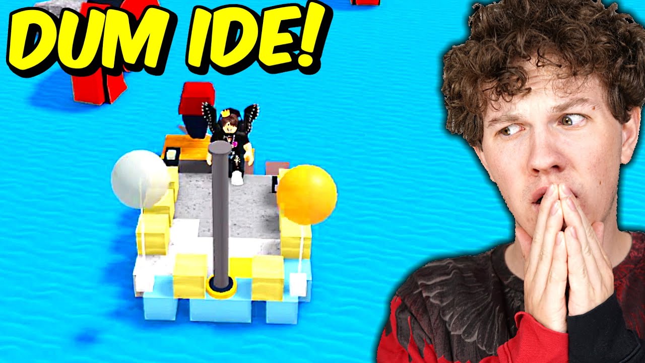 Jeg Bygger Den DUMMESTE Båd I Build A Boat!