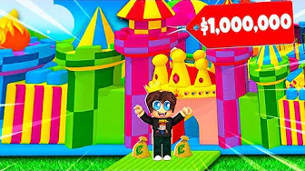 Jeg Bygger et Hoppeland til $1.000.000 i Roblox!
