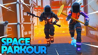 *SVÆRT* SPACE PARKOUR I FORTNITE!! - Dansk Fortnite