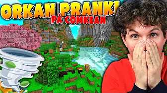 KÆMPE ORKAN PRANK PÅ COMKEAN!! - Prank Wars #12