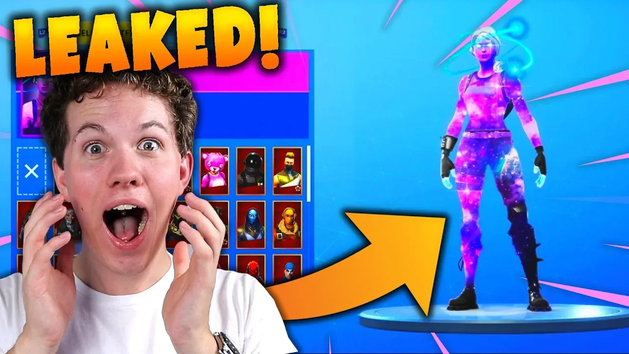 PIGE GALAXY SKIN LEAKED!! - Dansk Fortnite