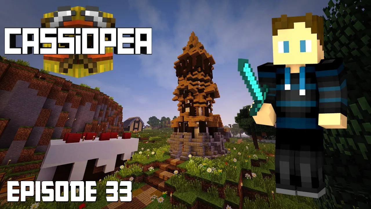 Cassiopea Ep. 33 - Tårnet i spawn!