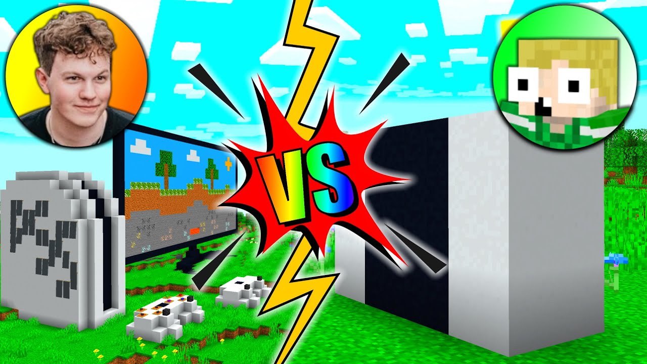 Hvem kan bygge den Flotteste Playstation 5 i Minecraft!?