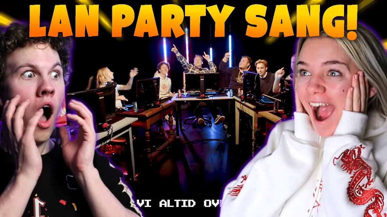 JEG ER MED I EN MUSIKVIDEO!! - Reaktion med min Kæreste