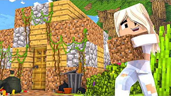 Natasja Spiller Minecraft #3: MIN KÆRESTE BYGGER ET HUS!!