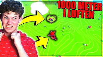 Denne spiller fløj 1000 meter over mappet..😳 - Dansk Fall Guys Highlights