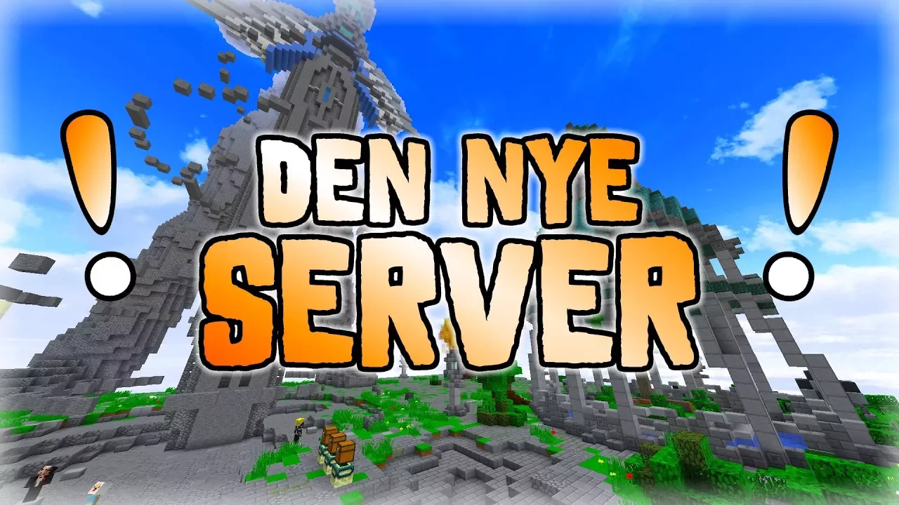 VI ÅBNER ENDELIG DEN NYE SERVER!!