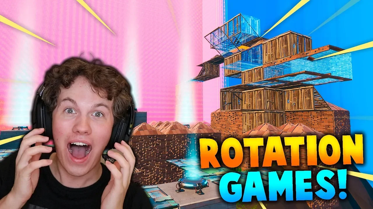 ROTATION GAMES MED MIT ESPORT HOLD!! - Dansk Fortnite
