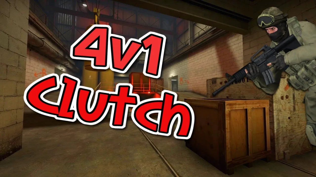 CS:GO - 4v1 Clutch Highlights!