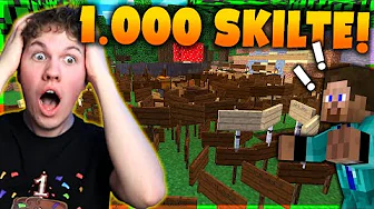 Prank Wars #57: Jeg satte 1000 skilte i hans base...