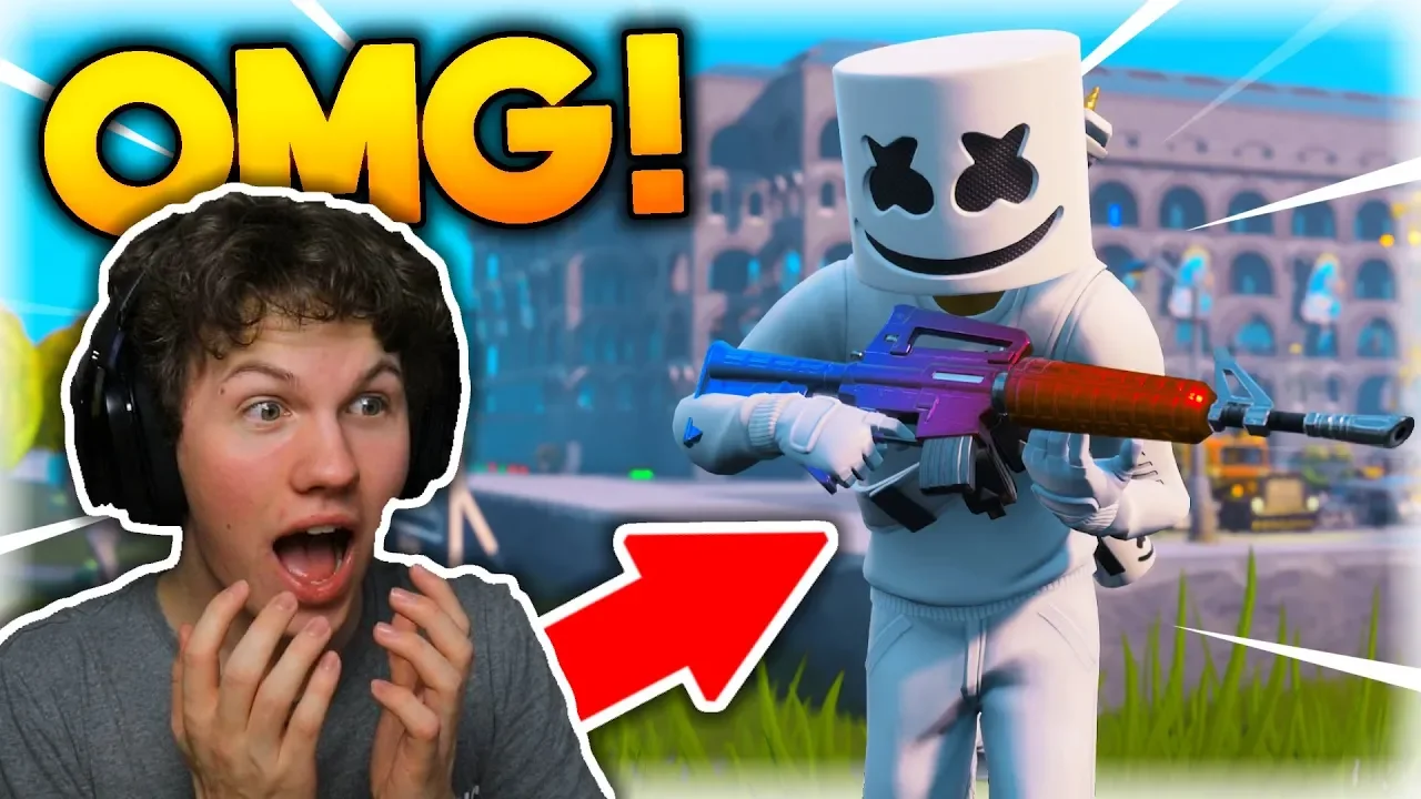 SPILLER GAMES MED MARSHMELLO SKINNET I FORTNITE!! - Dansk Fortnite