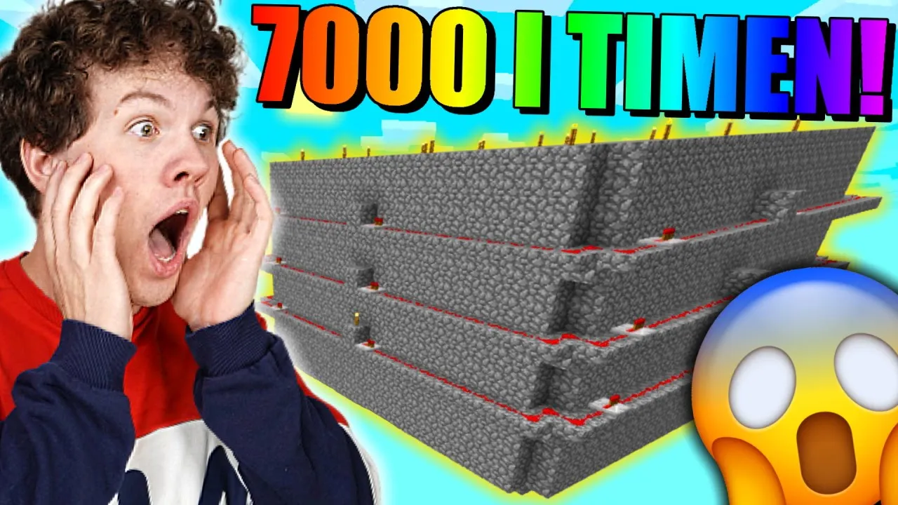 DENNE FARM GIVER MIG 7000 DROPS I TIMEN!! - Dansk One Block #11