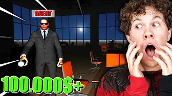 JEG BRØD IND PÅ ET TOP HEMMELIGT KONTOR!! (100.000$+ VÆRDI!) - Dansk Thief Simulator