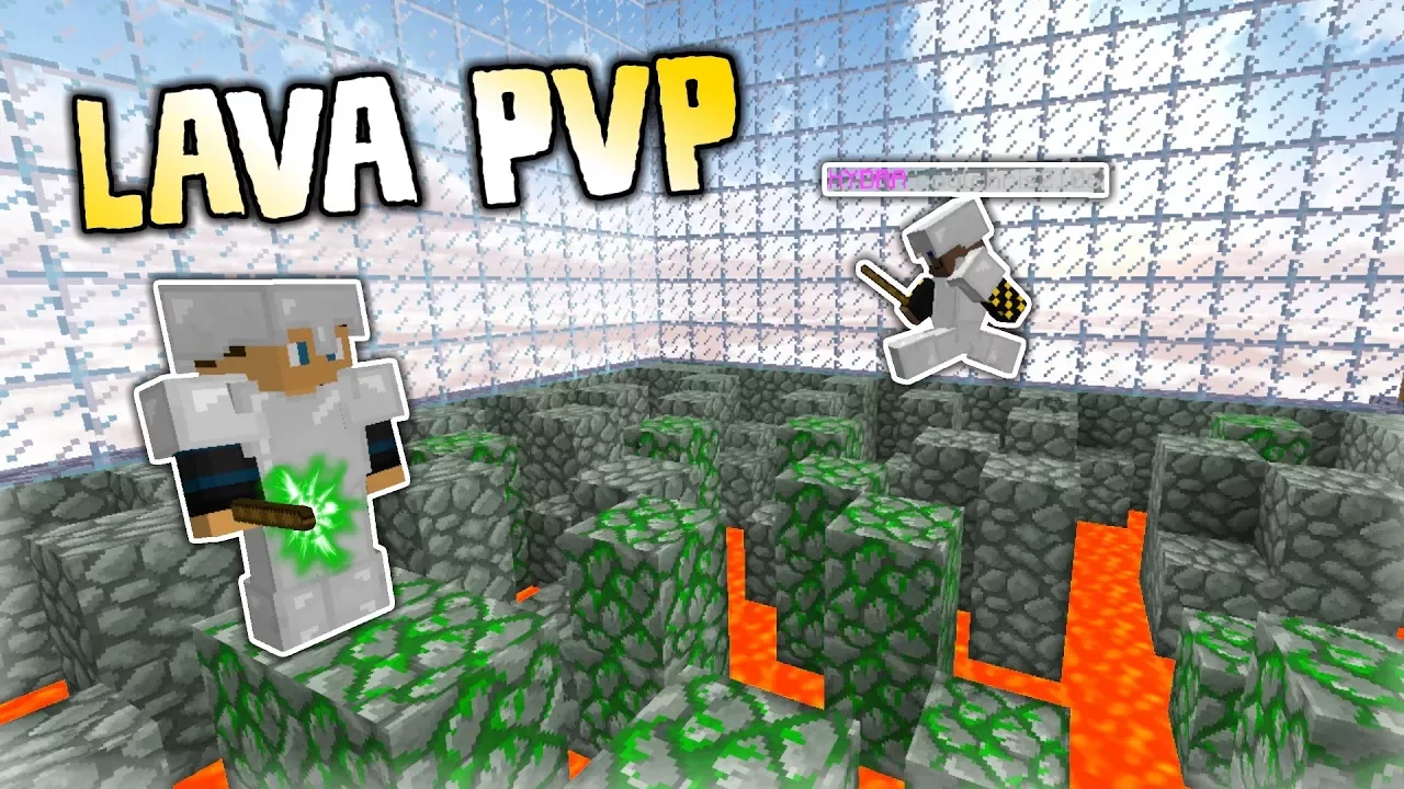 LAVA PVP CHALLENGE!! - Skyblock #14