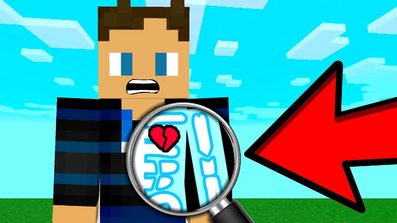Jeg Bliver Røntgen Fotograferet I Minecraft