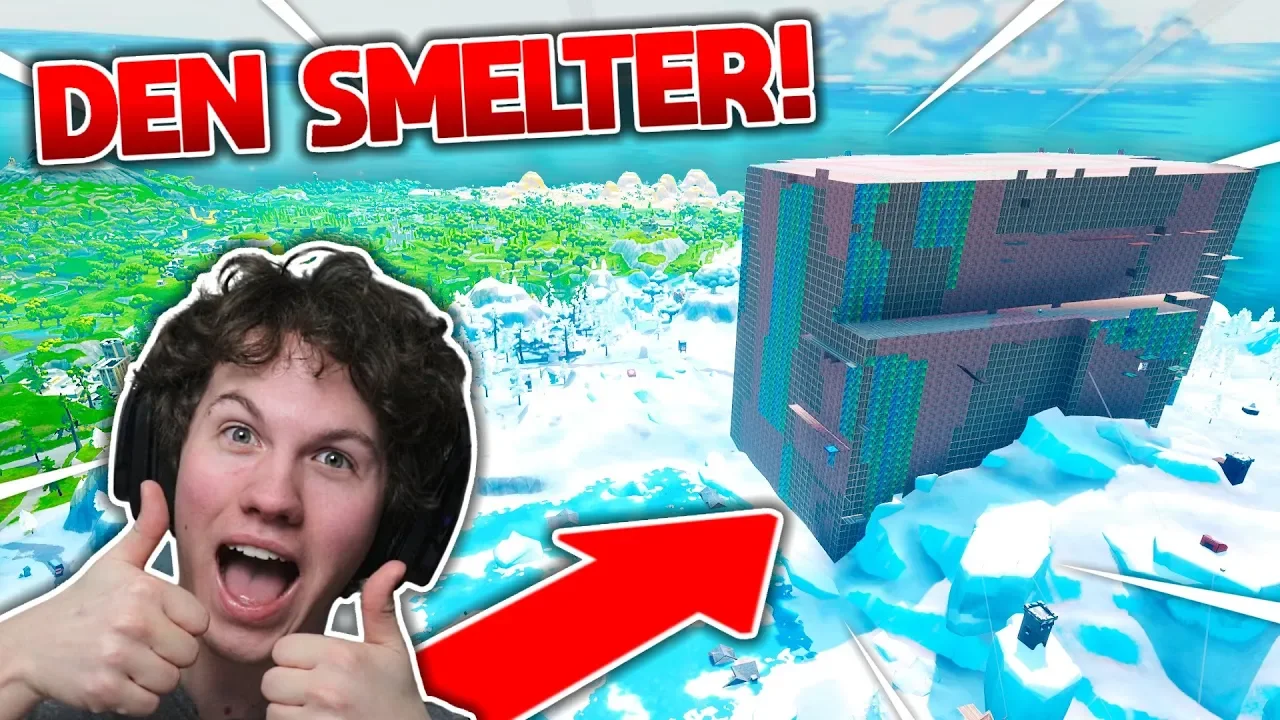 REDDER POLAR PEAK FRA AT SMELTE!! - Dansk Fortnite