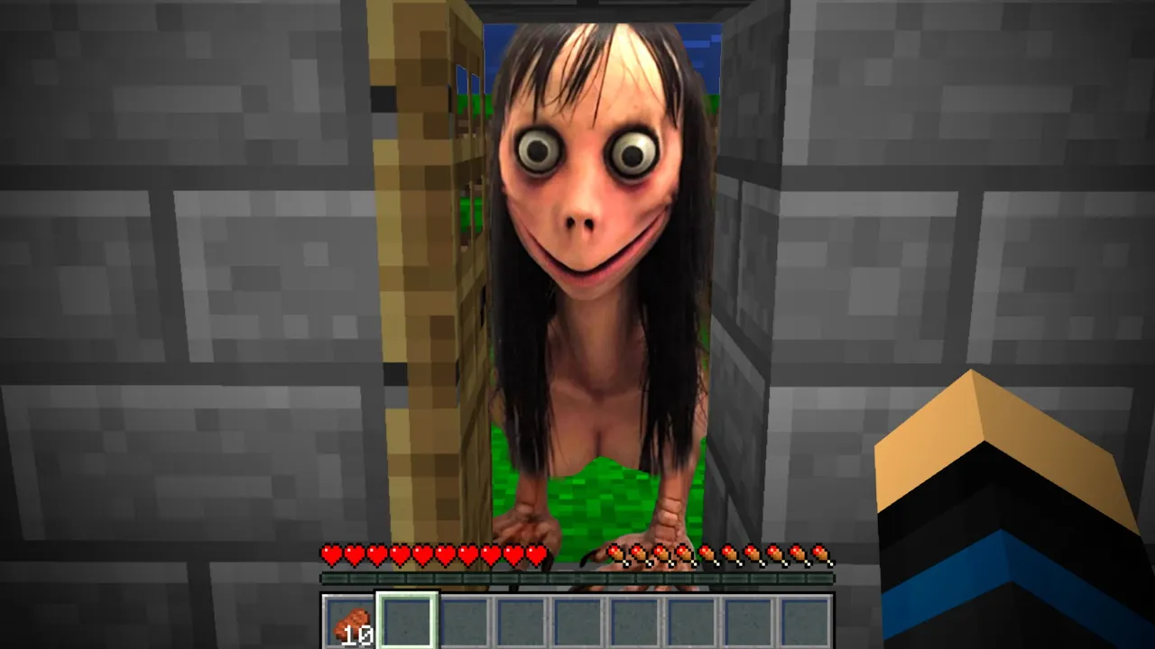 Momo JAGTER MIG I Minecraft!