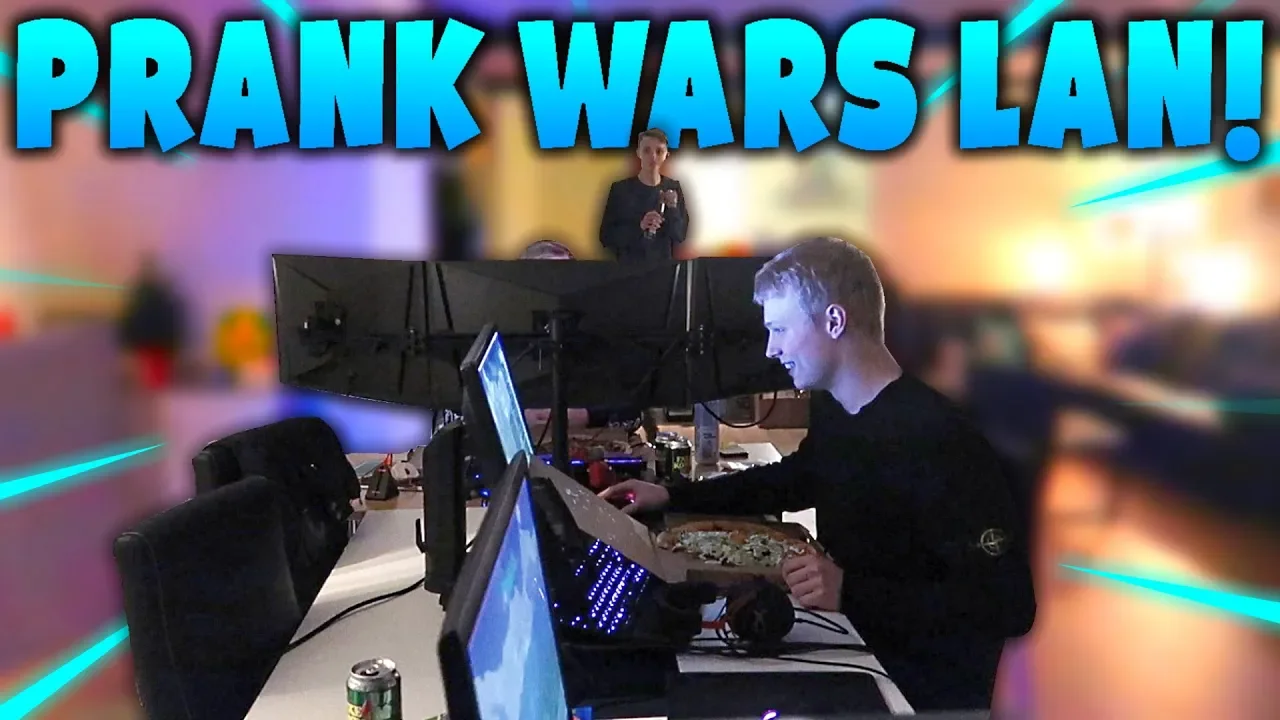 LAN MED PRANK WARS SERVEREN! - Vlog