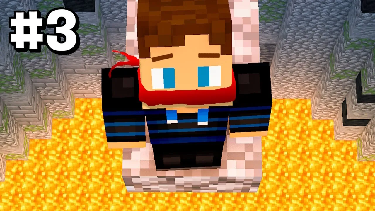 Jeg Bliver Taget Til Fange! - Minecraft Vulkanen #3