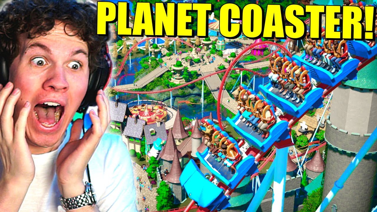 JEG SPILLER PLANET COASTER FOR FØRSTE GANG!! - Dansk Planet Coaster