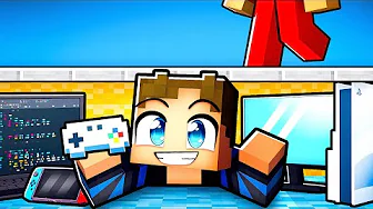 Bygger et HEMMELIGT GAMING RUM i en Kælder i Minecraft!