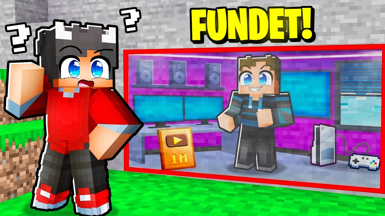 Jeg Finder Shadys' Gaming Setup Under Mit Hus i Minecraft!