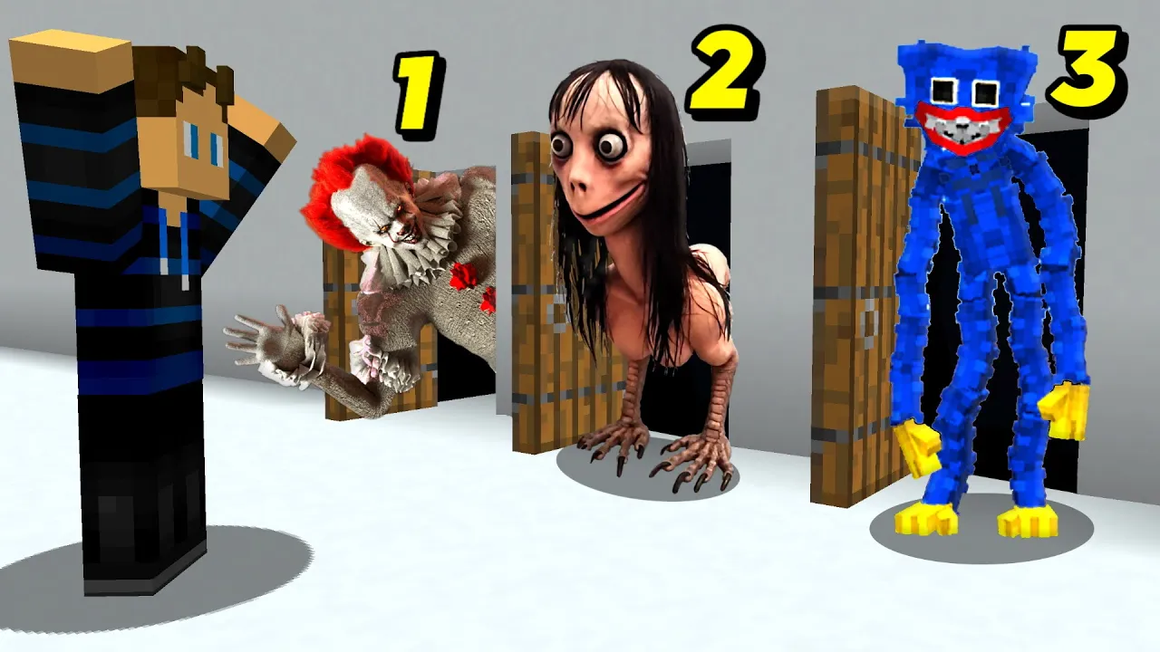 Hvilken Uhyggelig Dør Vælger Du I Minecraft?