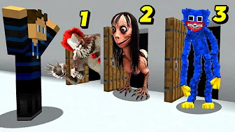 Hvilken Uhyggelig Dør Vælger Du I Minecraft?