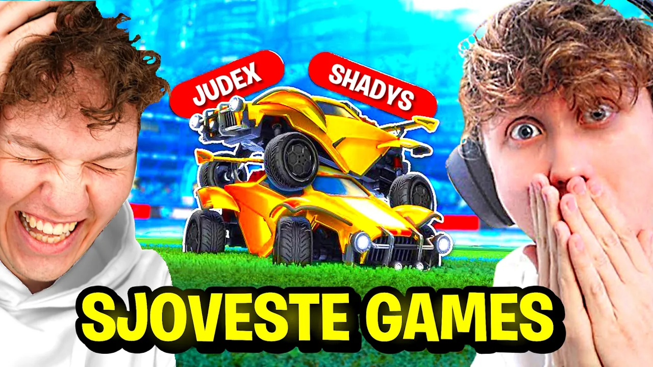 De SJOVESTE Rocket League Games Med Shadys NOGENSINDE!🤣