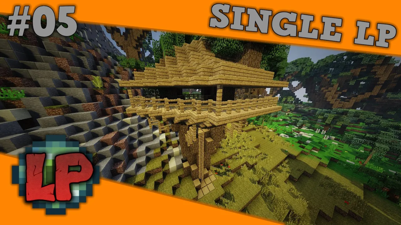 Dansk Minecraft - Single LP: 5 - Vi bygger et træhus!