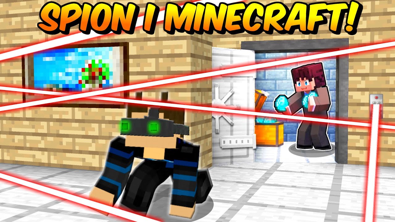 JEG ER EN ULOVLIG SPION I MINECRAFT!!