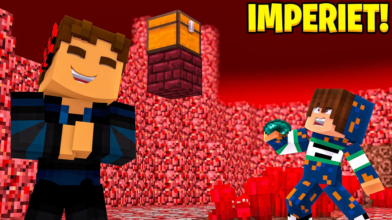 DEN MEST GENIALE FÆLDE I NETHER!! - Imperiet #5