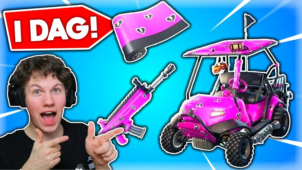 *GRATIS* CUDDLE HEART WRAP!! - Dansk Fortnite