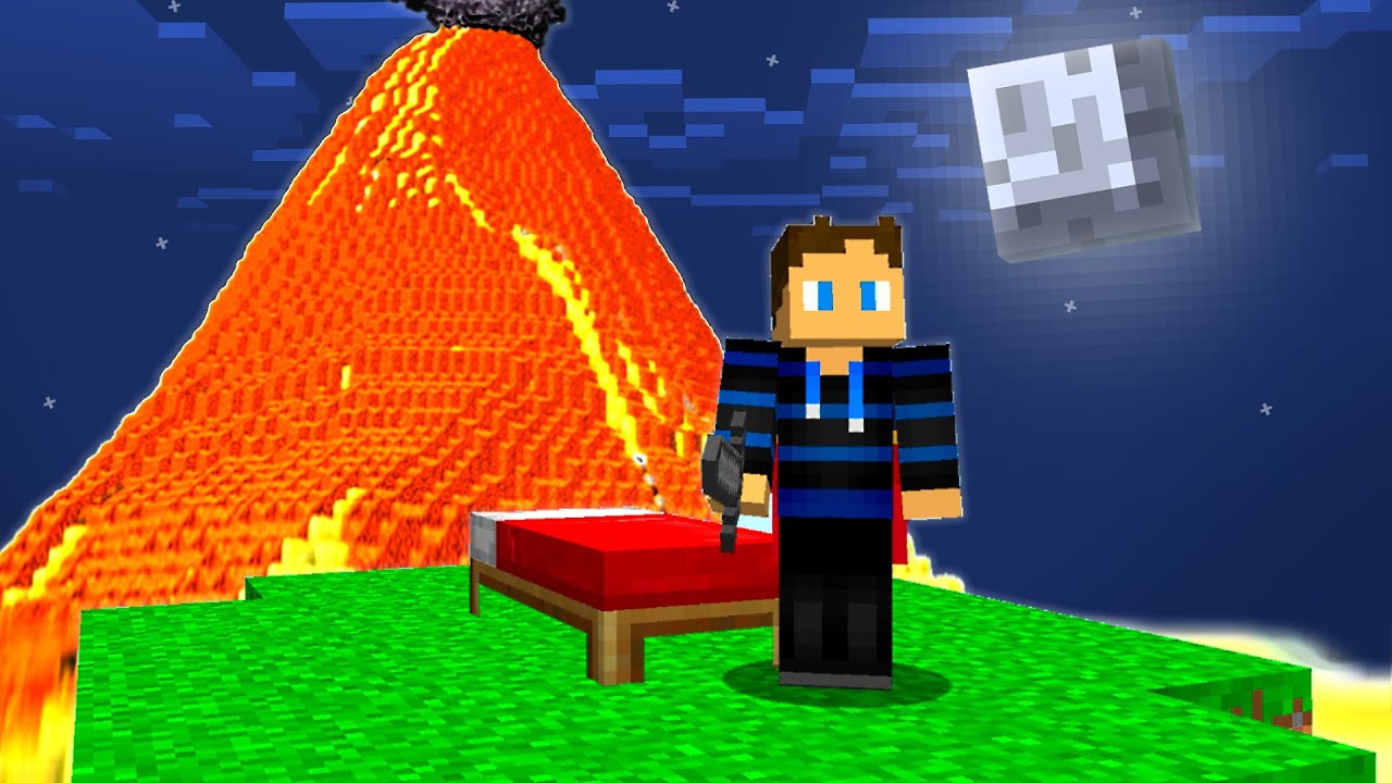 JEG INSTALLEREDE EN NATURKATASTROFE TIL MINECRAFT BEDWARS!!