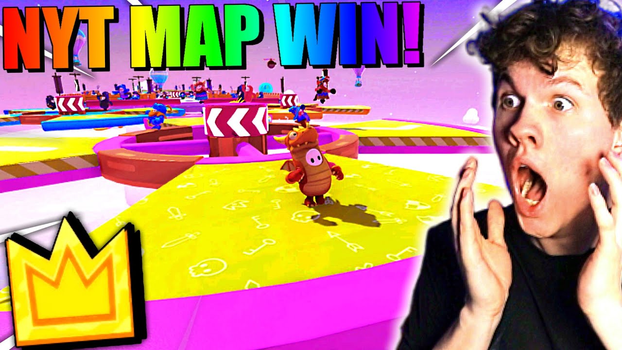 JEG VINDER ET GAME I DET NYE MAP!! - Dansk Fall Guys