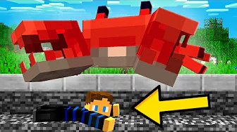 Jeg Flygter Fra en KÆMPE KRABBE i Minecraft!