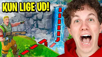 Fortnite, men jeg må KUN Gå Lige Ud!