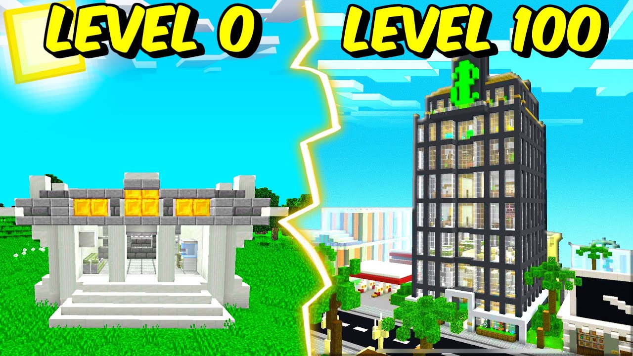 Minecraft, men man kan *OPGRADERE* sin Bank!